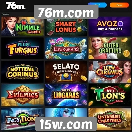Principais jogos disponíveis em 76m.com